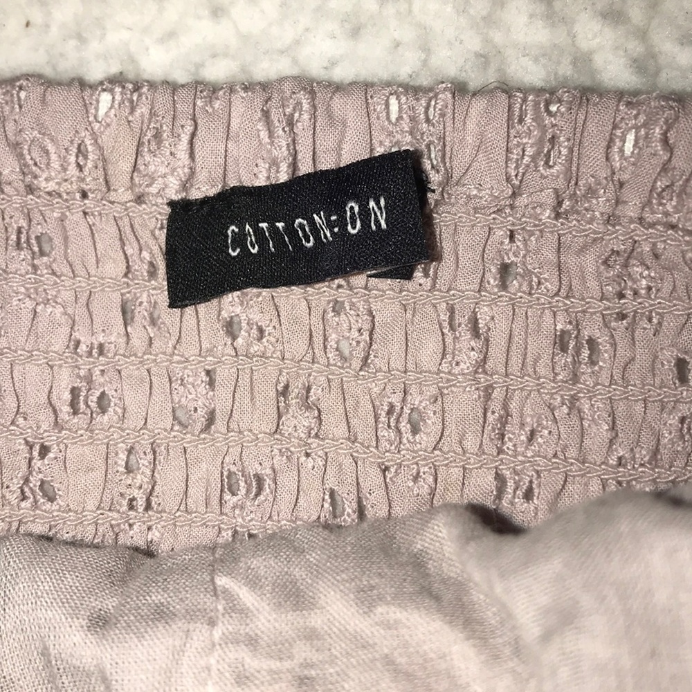 cotton on lilac tie up top - Picture 3 of 3